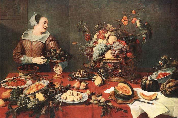 Frans Snyders The Fruit Basket Germany oil painting art
